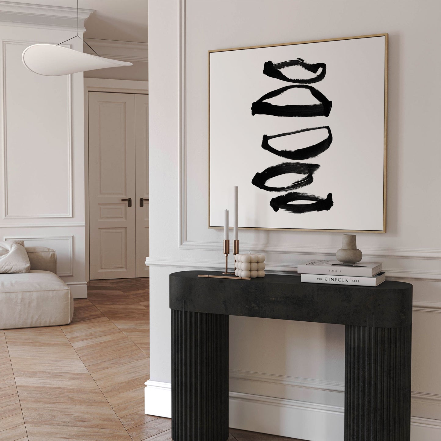 Ink Ovals Print