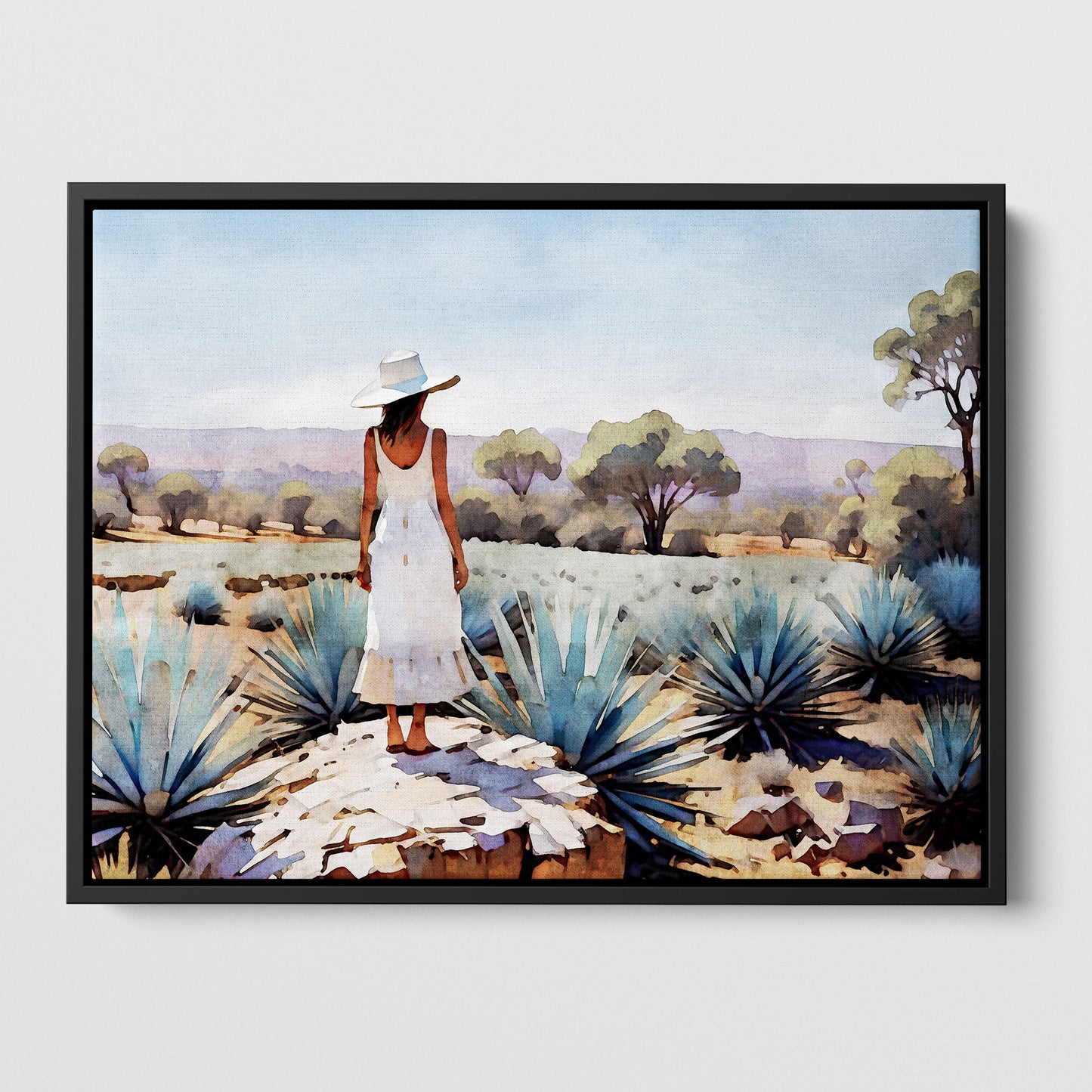 Agave Field Print