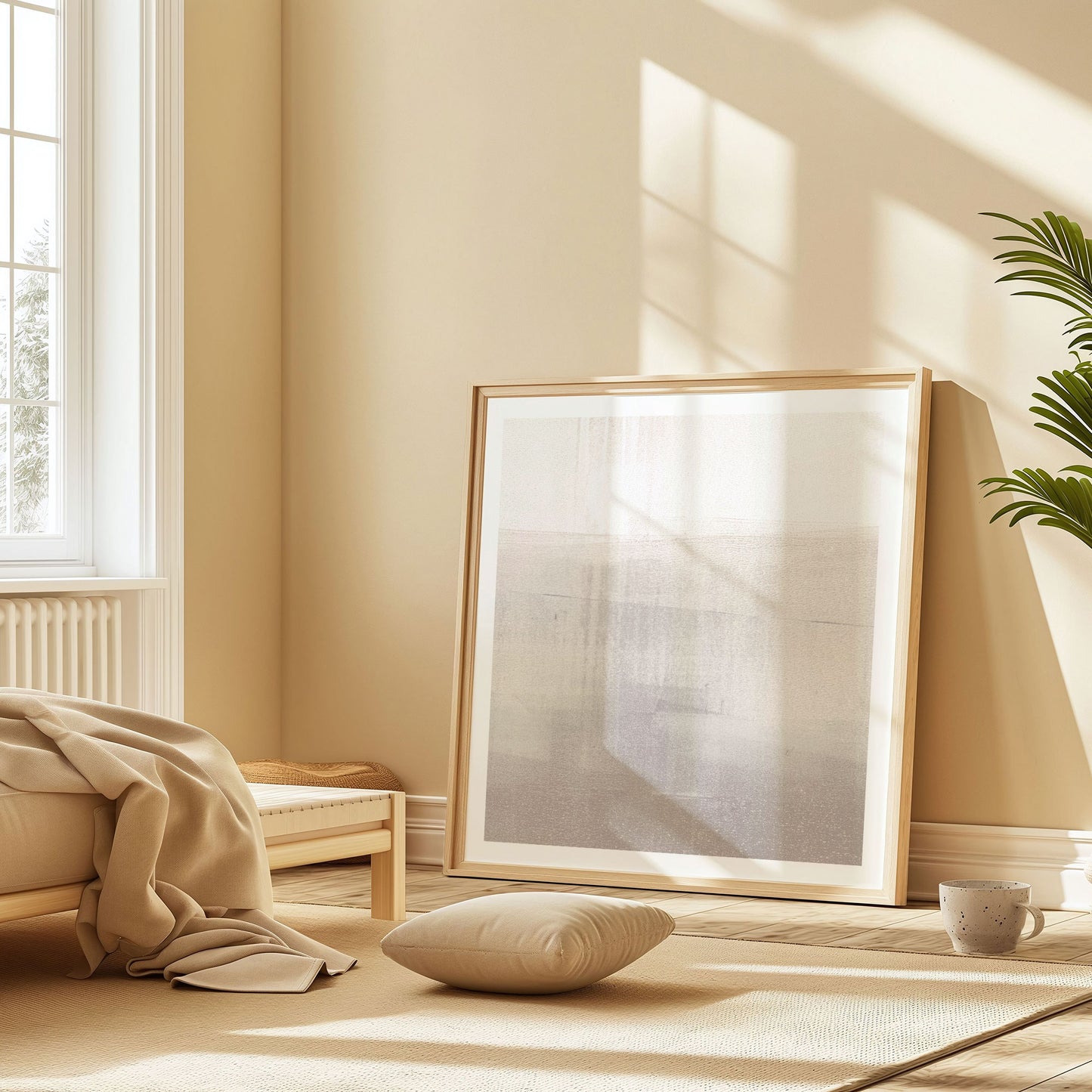 Beige Horizon II Print