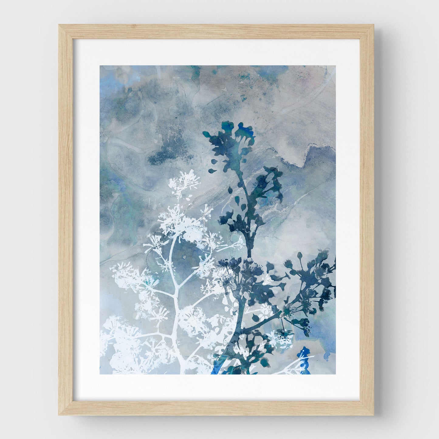 Blossom Blue Print