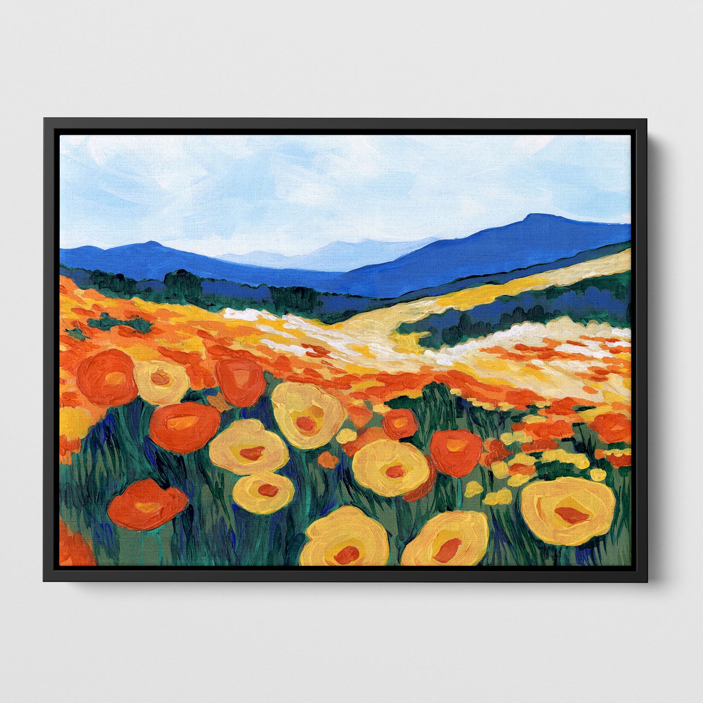 California Poppies Print
