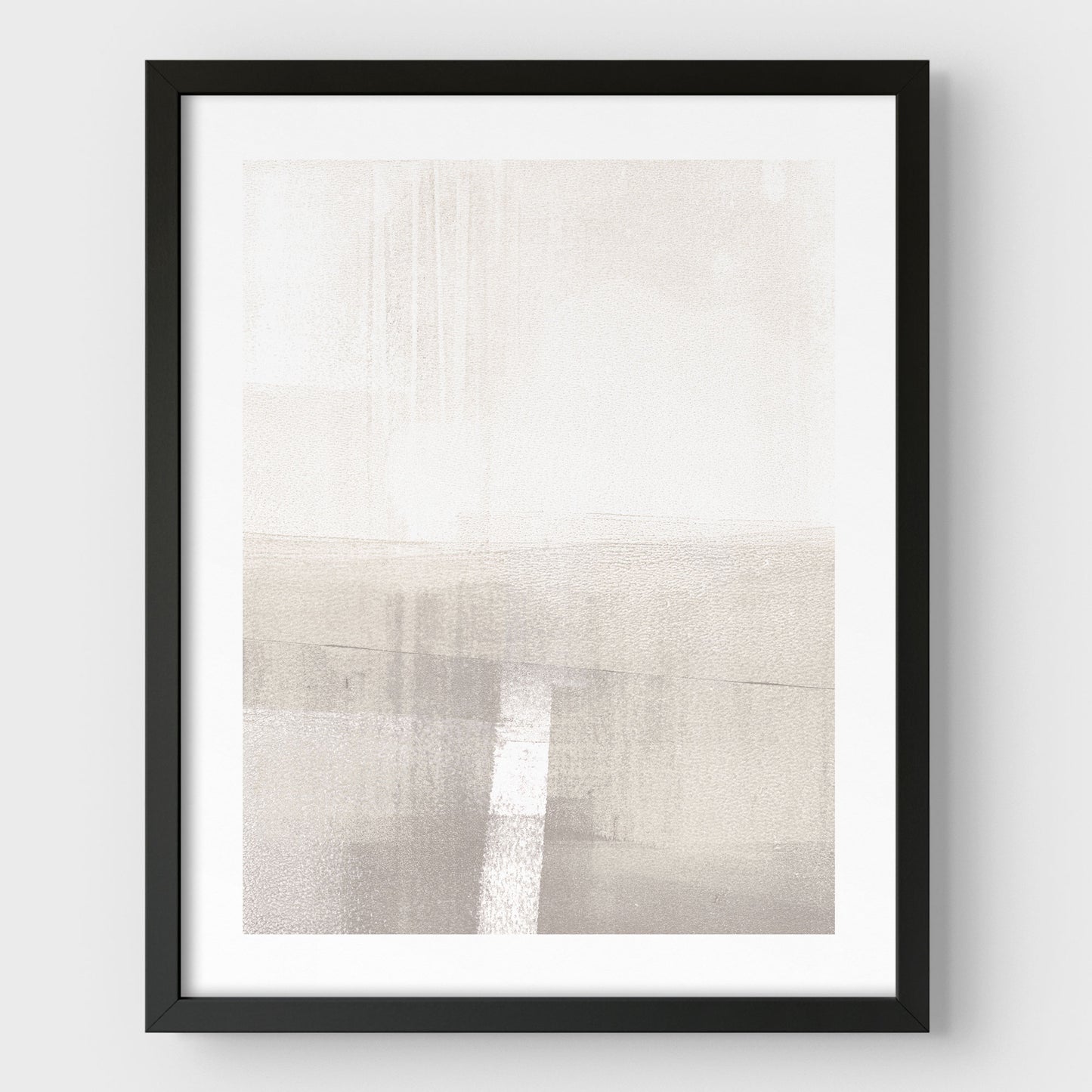 Beige Horizon Print