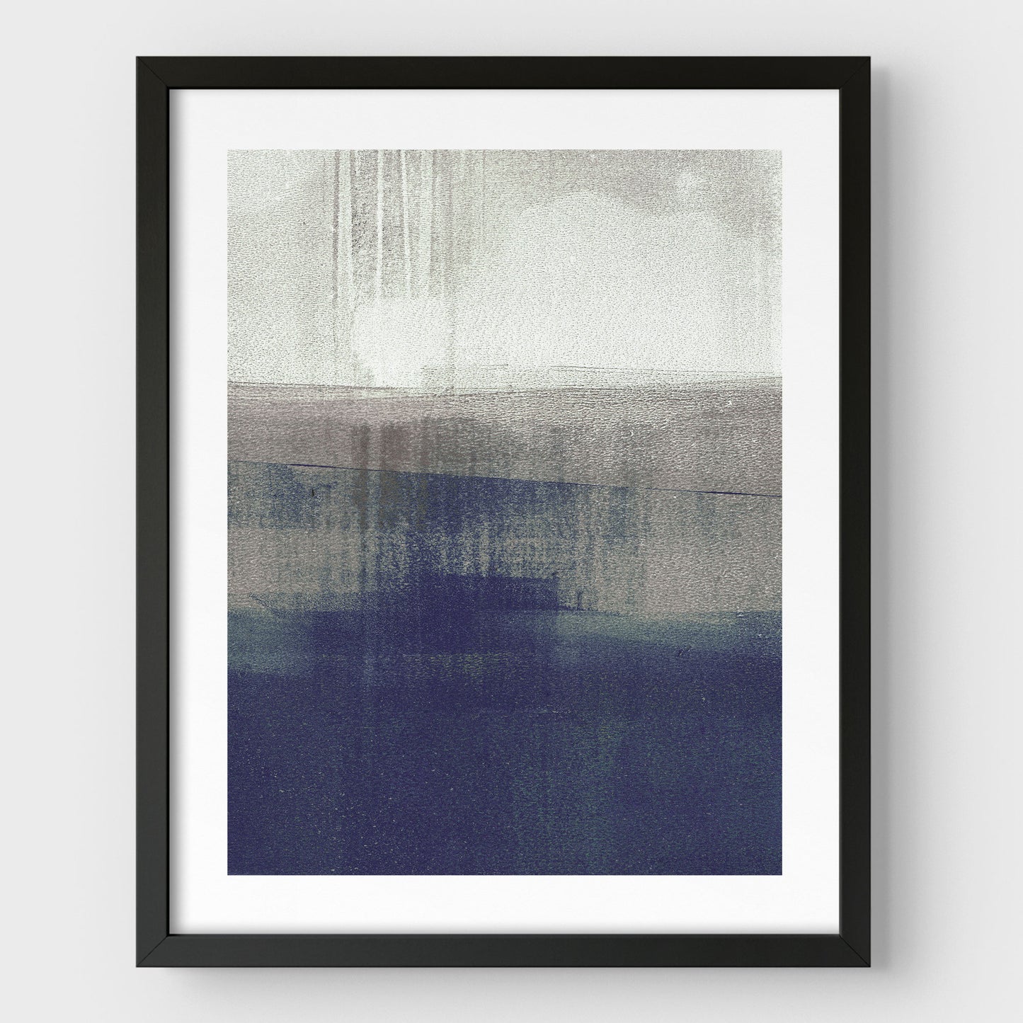 Navy Horizon Print