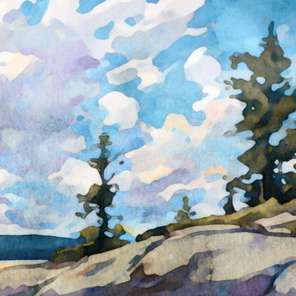 Boundary Waters Canoe Area Horizontal Note Cards