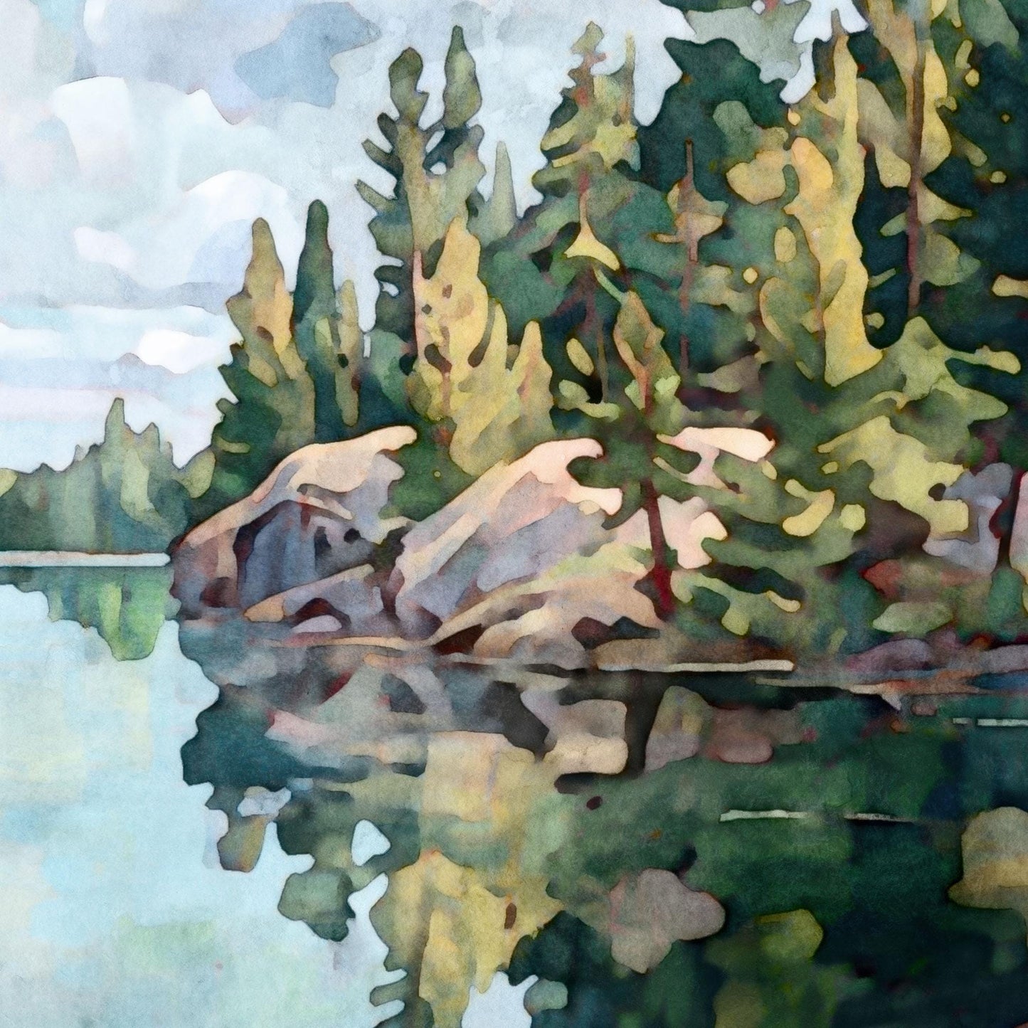 Northern Minnesota Lake Note Cards
