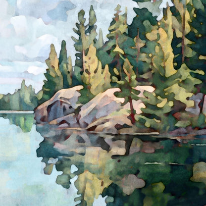 Northern Minnesota Lake Note Cards