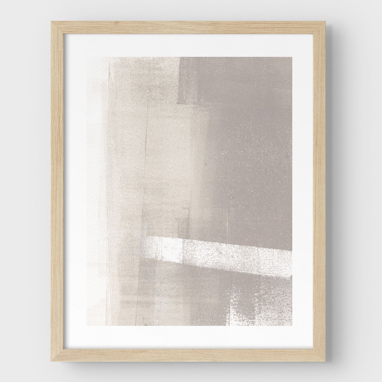 Beige Horizon III Print