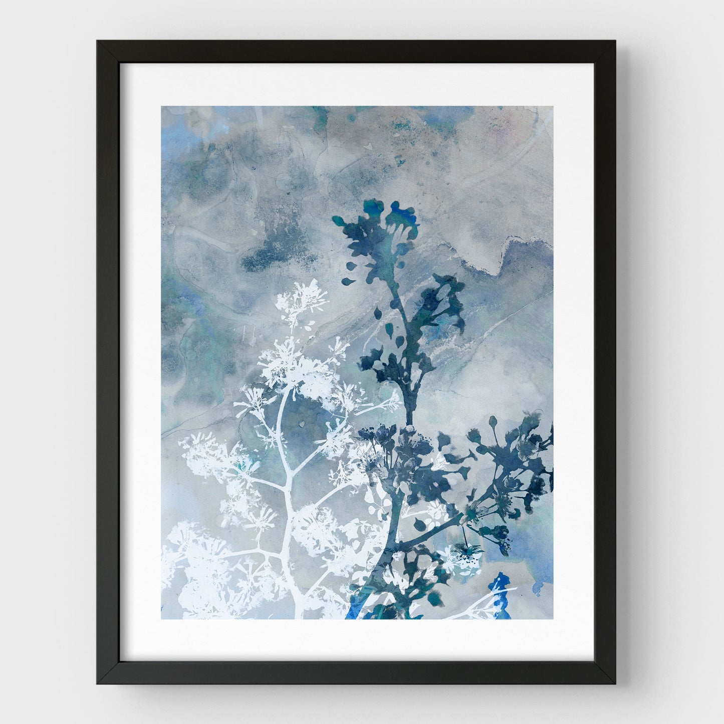 Blossom Blue Print