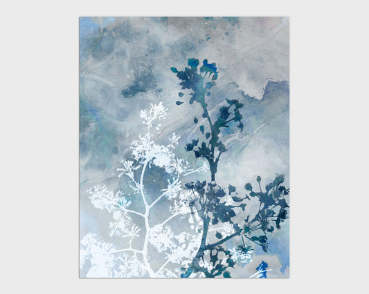 Blossom Blue Print
