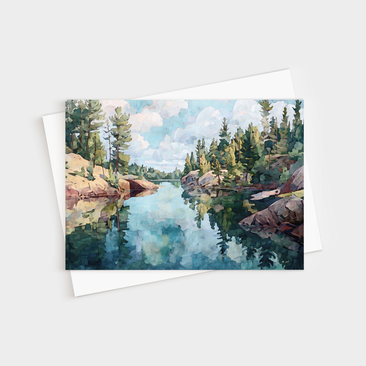 Northern Minnesota Lake Note Cards