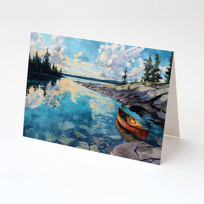 Boundary Waters Canoe Area Horizontal Note Cards