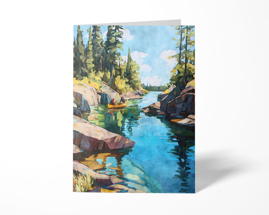 Boundary Waters Canoe Area Watercolor Note Cards
