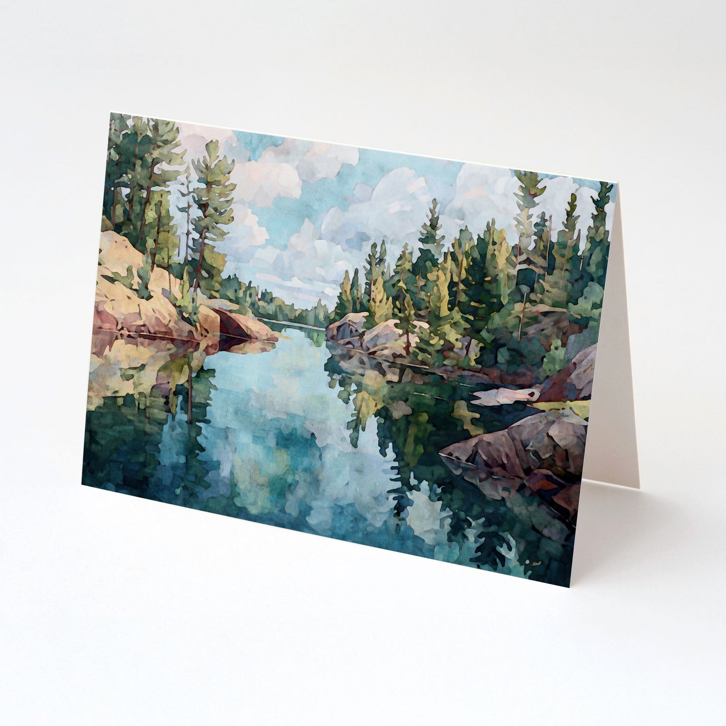 Northern Minnesota Lake Note Cards