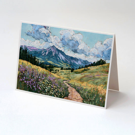 Crested Butte Colorado Note Card