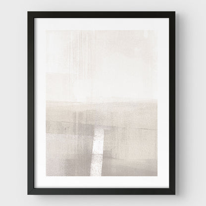 Beige Horizon Print