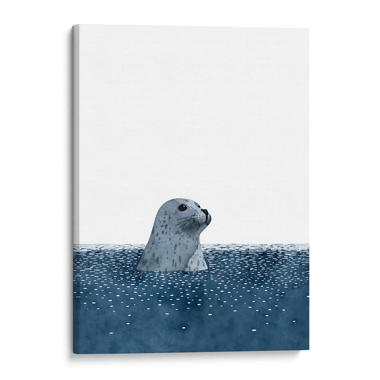 Harbor Seal Watercolor Print