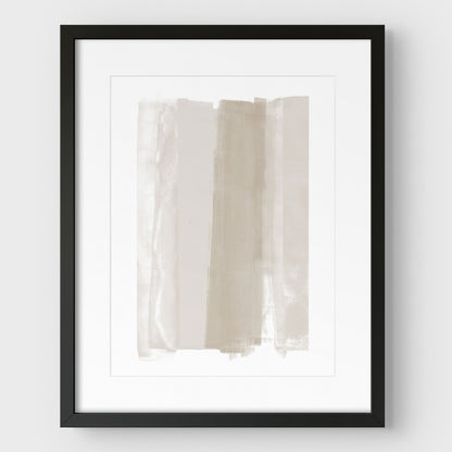 Beige Ombre Print