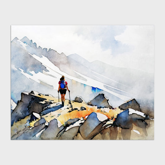 Mountain Hike Print