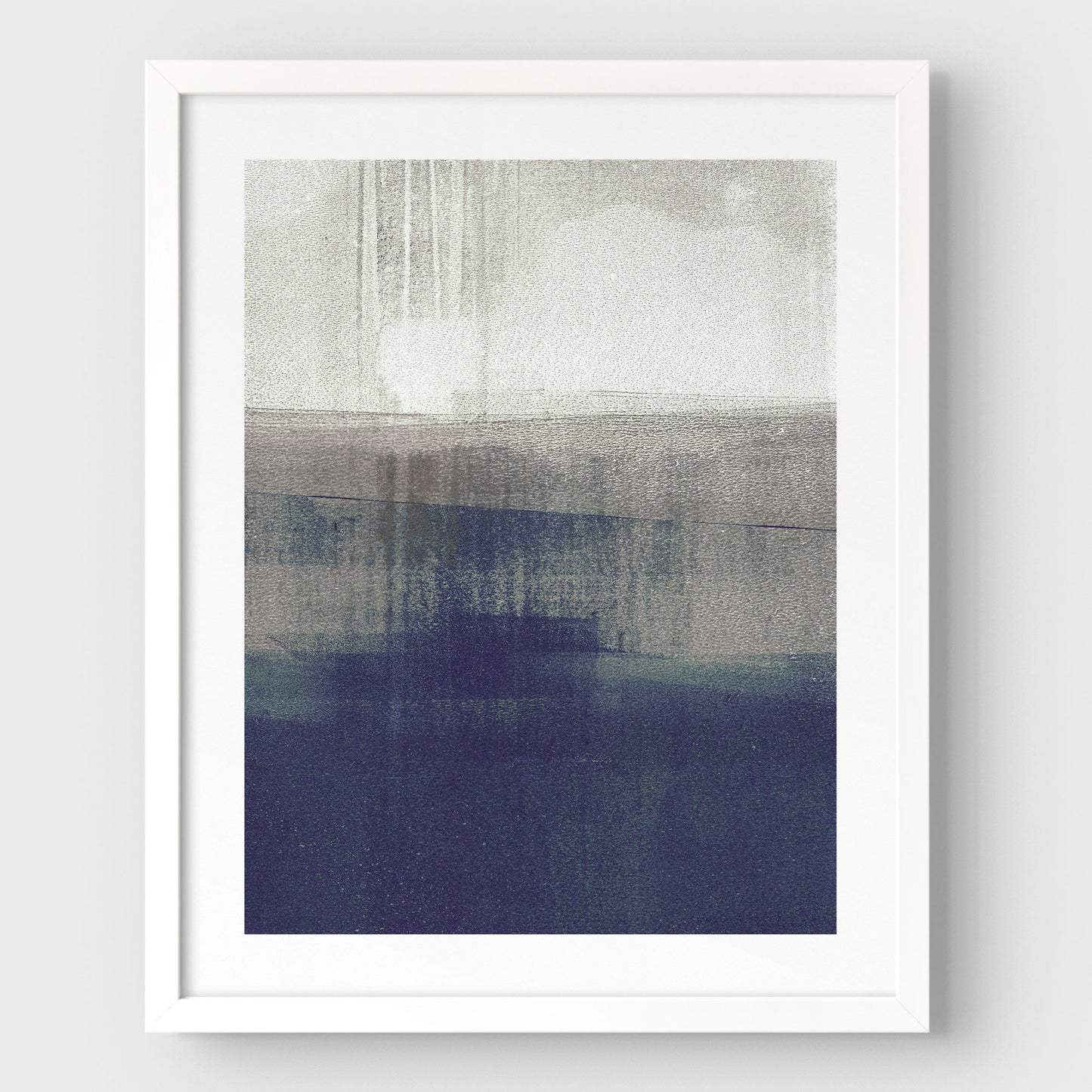 Navy Horizon Print