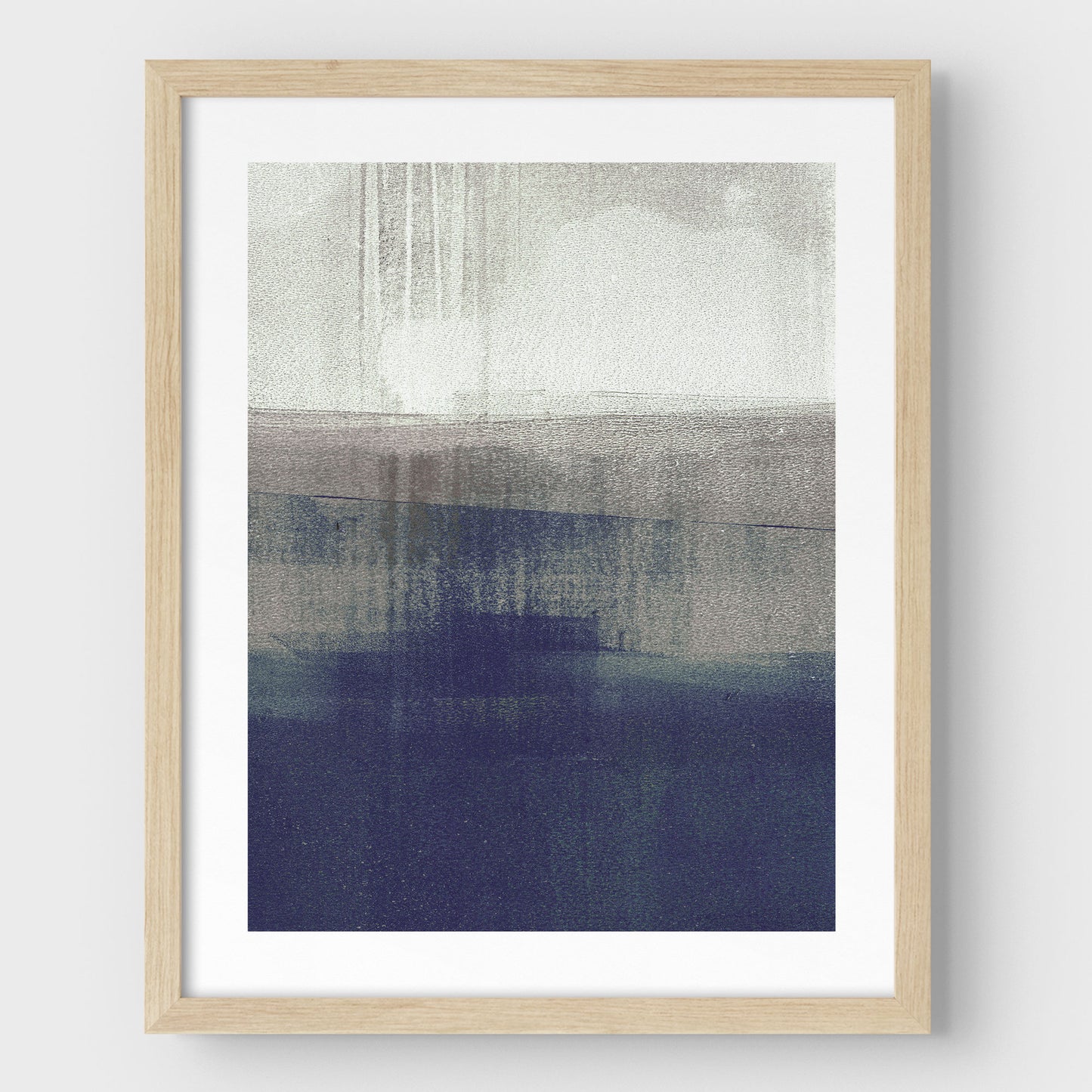 Navy Horizon Print