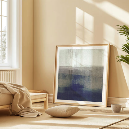Navy Horizon Print