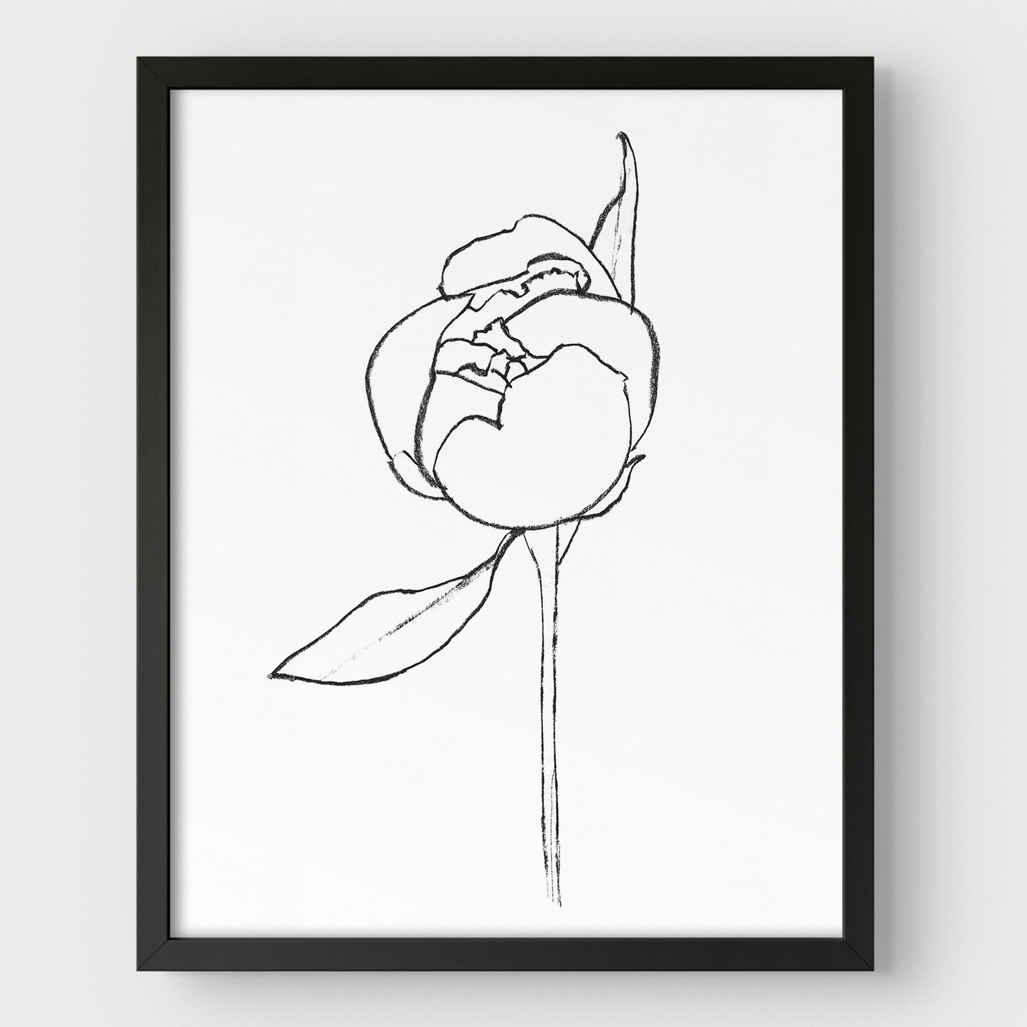 Blooming Peony Print
