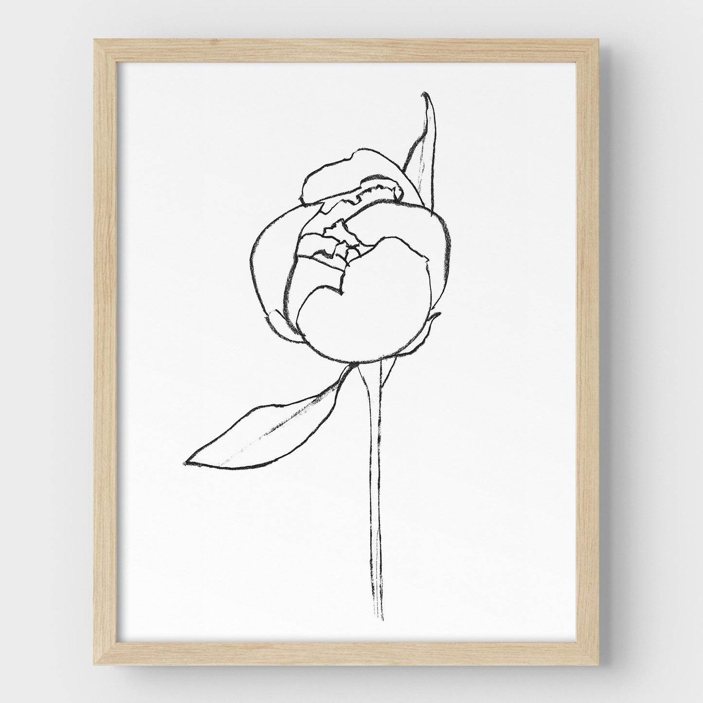 Blooming Peony Print