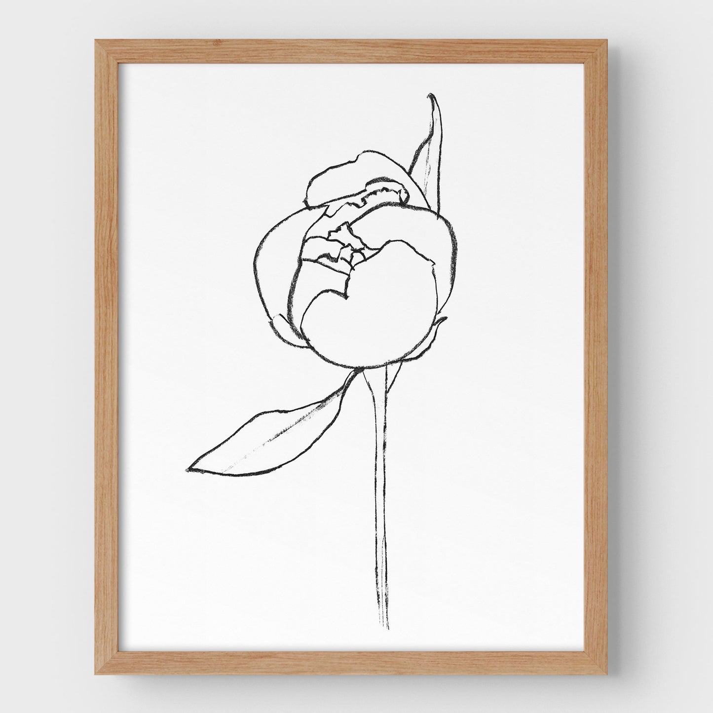 Blooming Peony Print