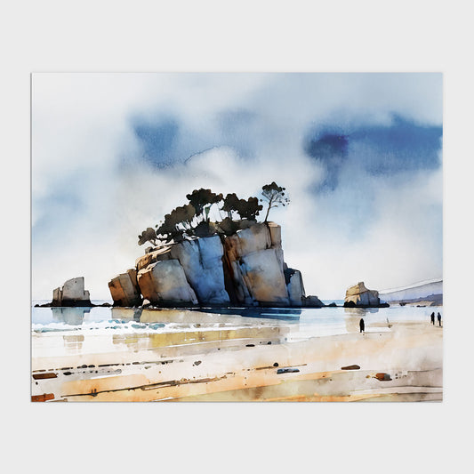 Rock Formation Print