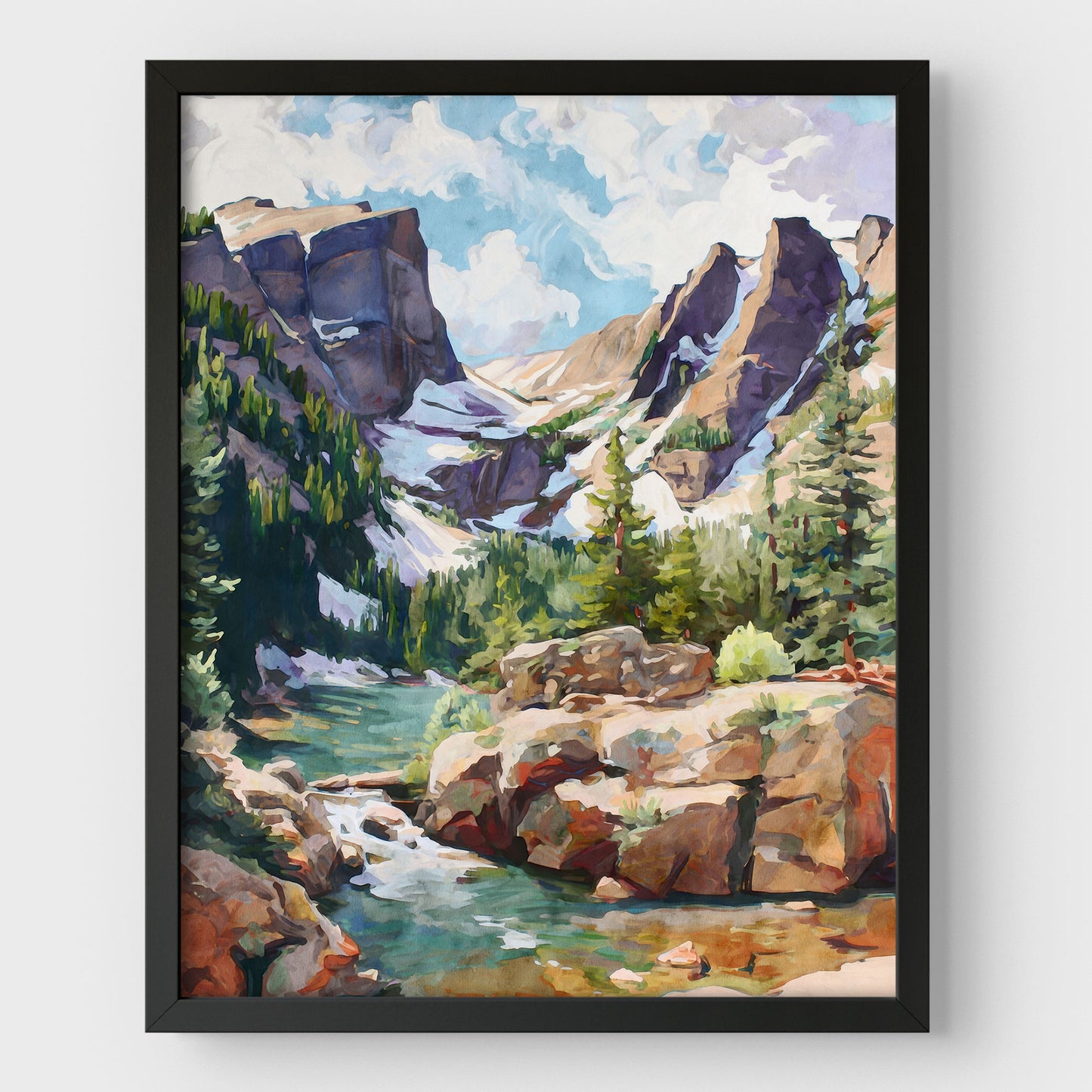 Rocky Mountain National Park Art Print