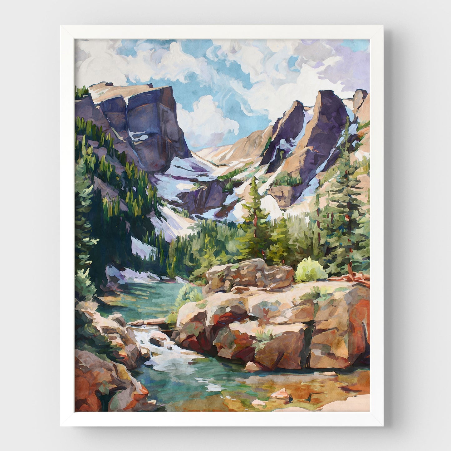 Rocky Mountain National Park Art Print
