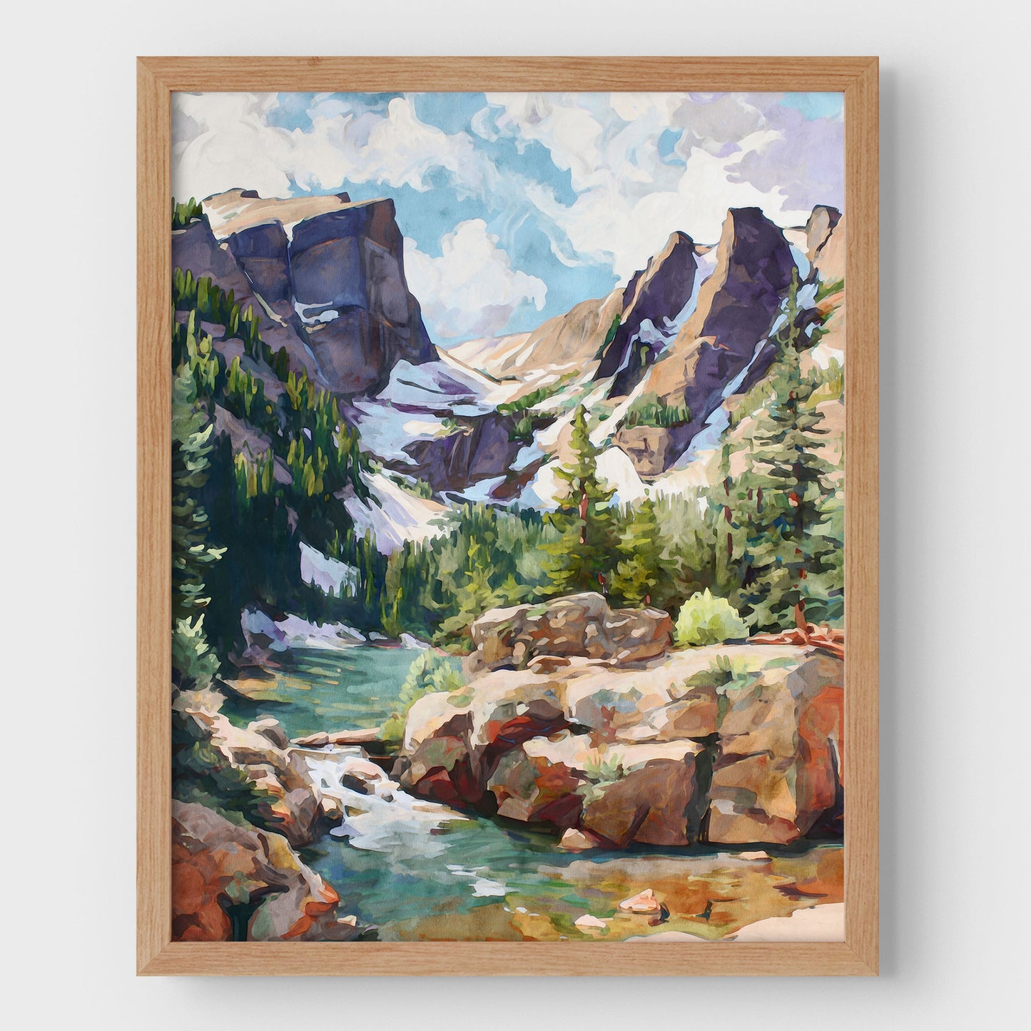 Rocky Mountain National Park Art Print