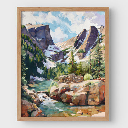 Rocky Mountain National Park Art Print