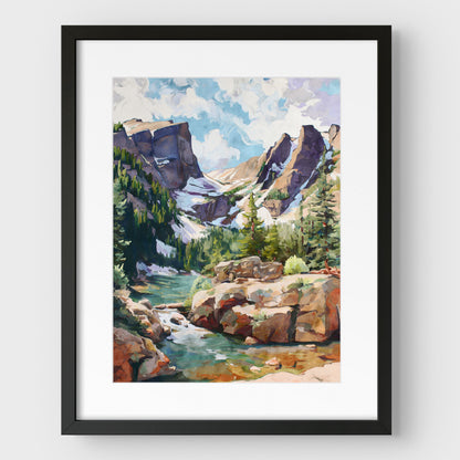 Rocky Mountain National Park Art Print