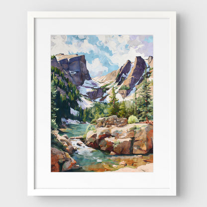 Rocky Mountain National Park Art Print