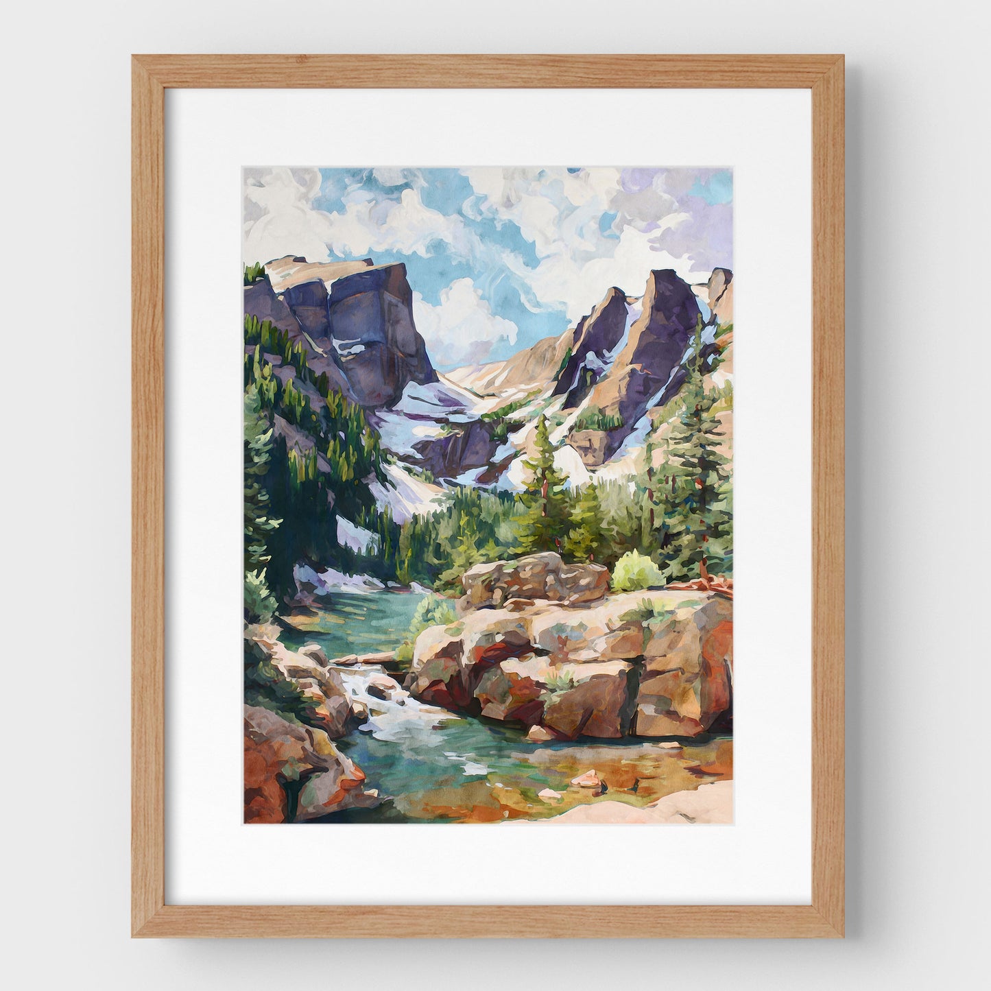 Rocky Mountain National Park Art Print
