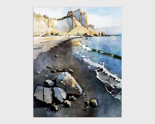 Rocky Seashore Print