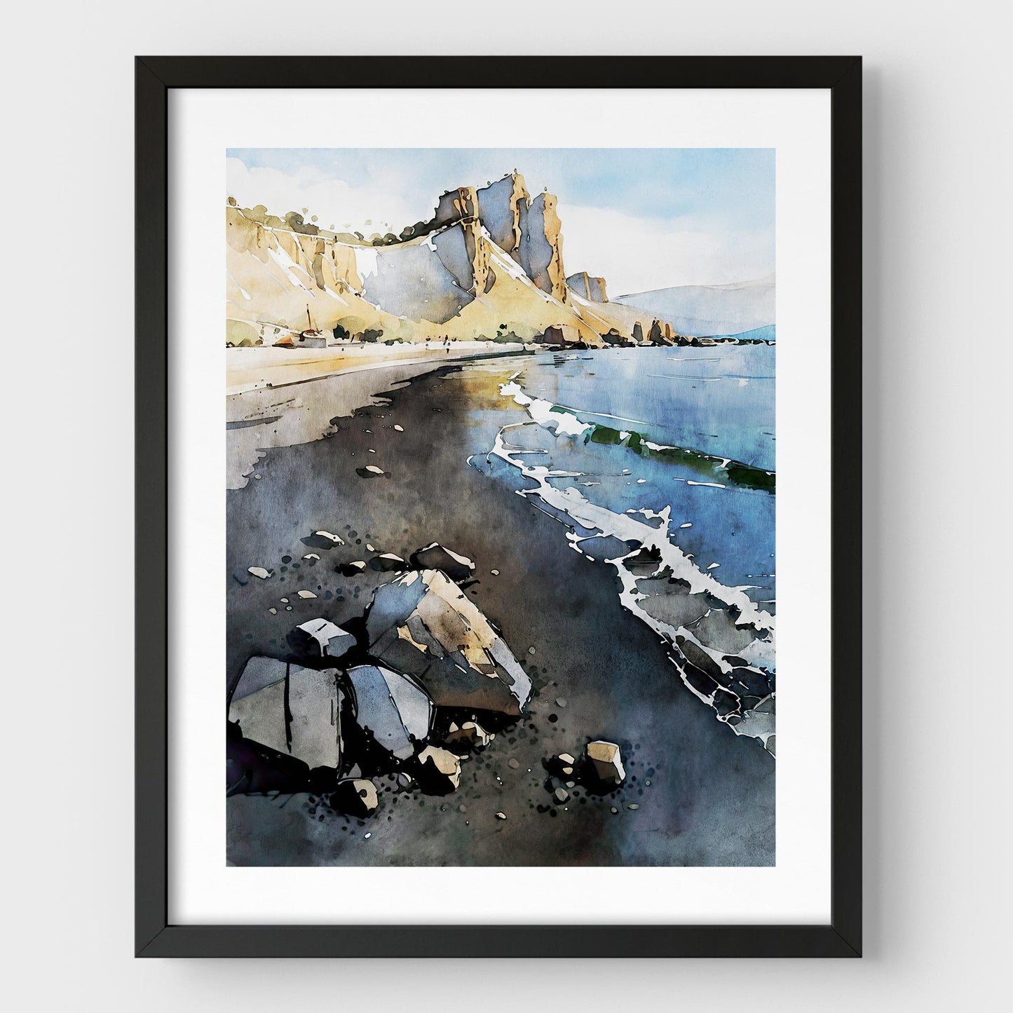 Rocky Seashore Print