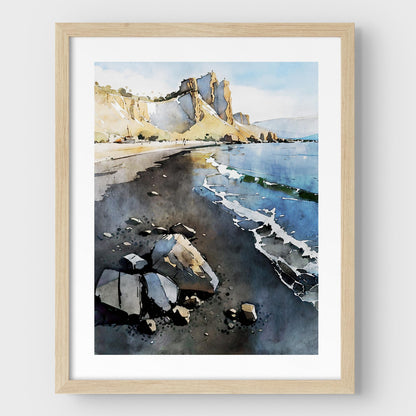 Rocky Seashore Print
