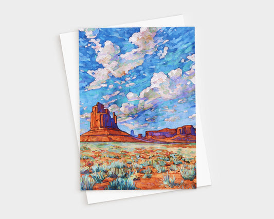 Monument Valley Watercolor Note Cards