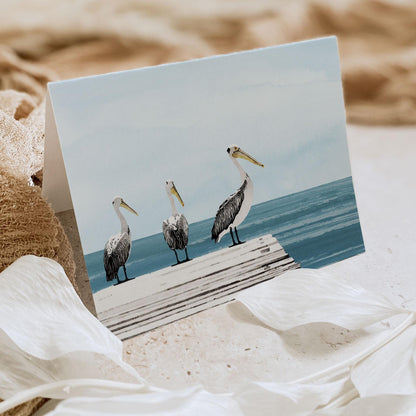 Pelican Pier Note Cards